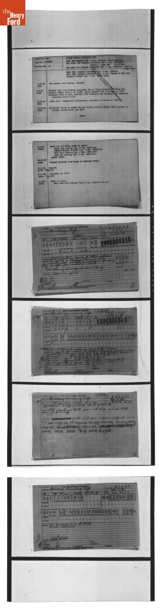 Ford Structured Notes Engineering Release Notes, Binding Finishing Tip, Ford Model A, 1928-1931