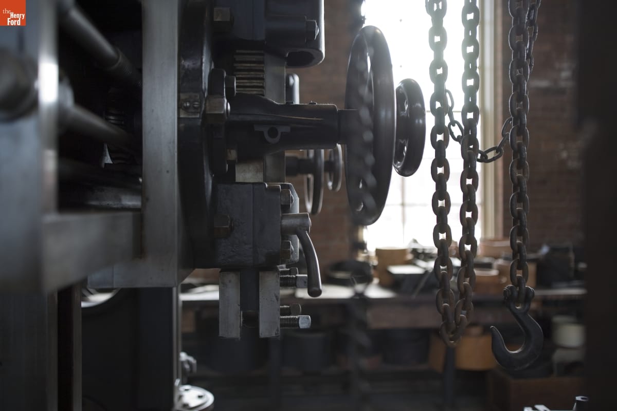 Armington & Sims Machine Shop in Greenfield Village, July 2007