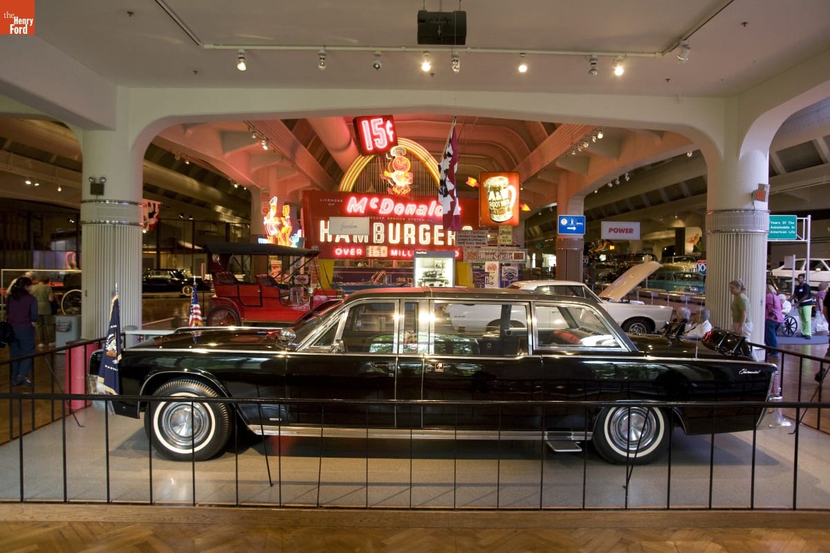 1961 Lincoln Continental Presidential Limousine Used by John F. Kennedy; on Exhibit in Henry Ford Museum, 2007