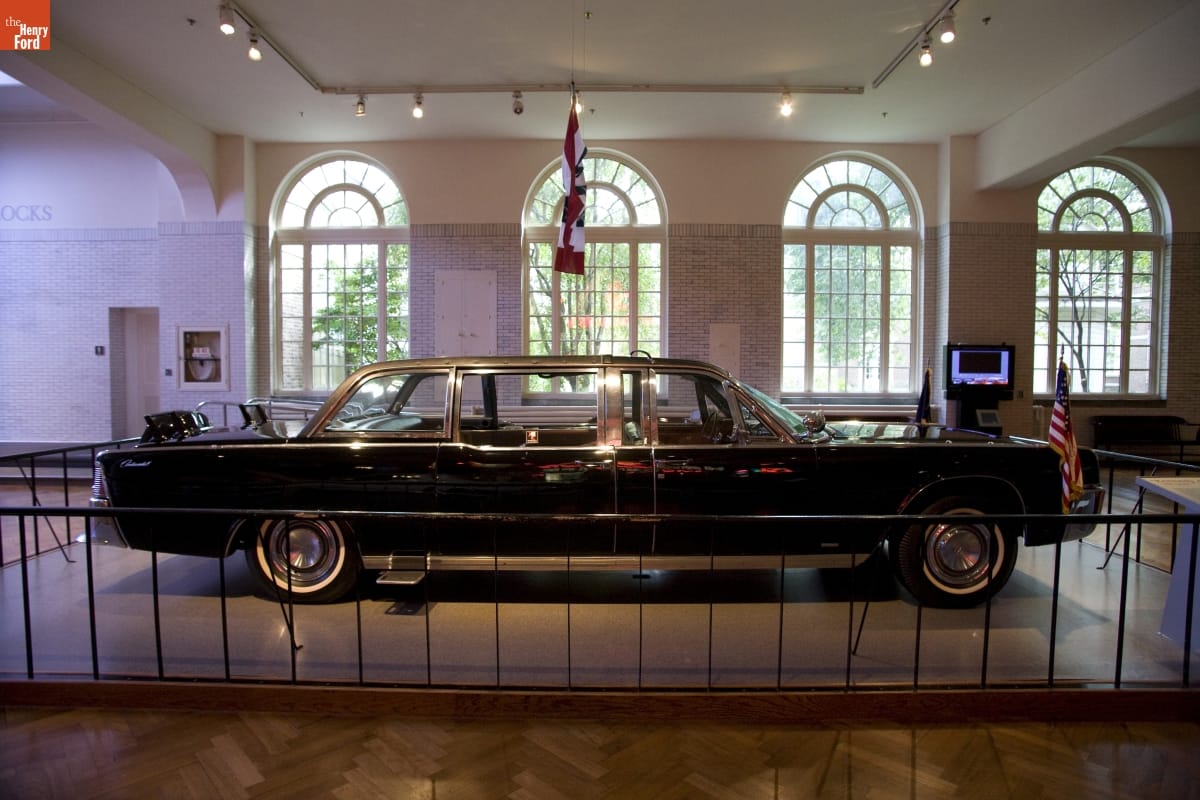 1961 Lincoln Continental Presidential Limousine Used by John F. Kennedy; on Exhibit in Henry Ford Museum, 2007