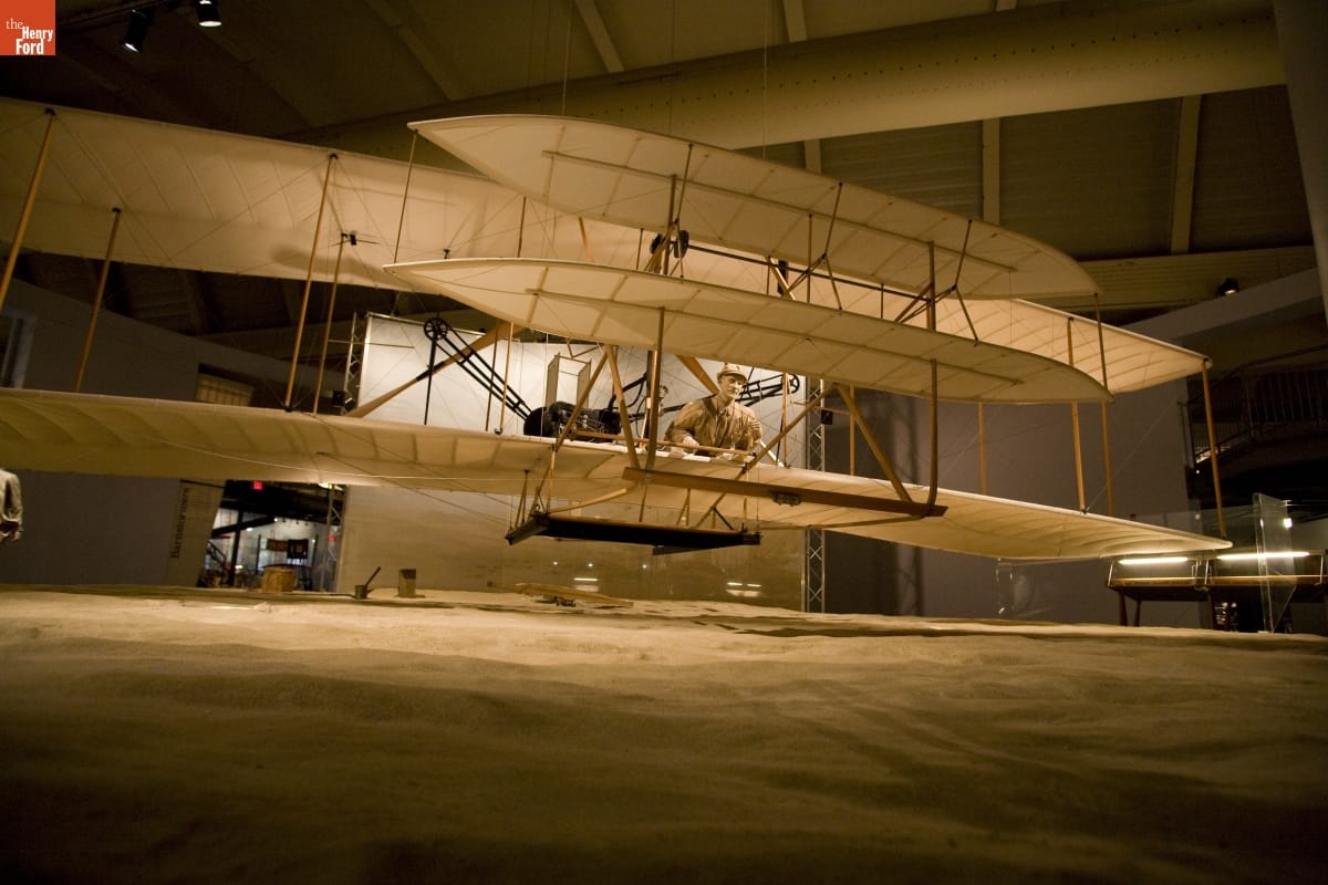 Replica of the 1903 Wright Flyer on Exhibit in Henry Ford Museum ...