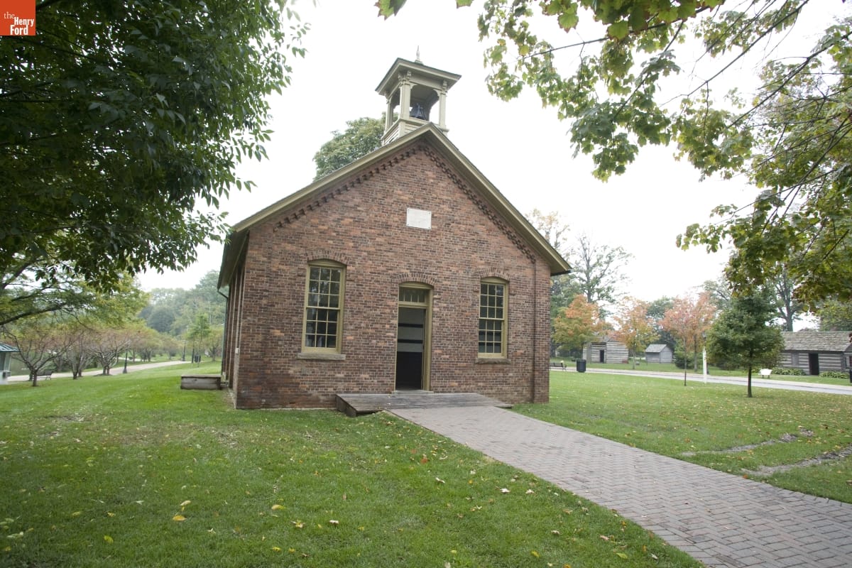 Scotch Settlement School in Greenfield Village, October 2007