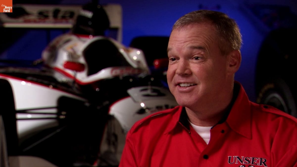 "Engineering vs. Experience," Clip from Interview with Al Unser Jr., January 6, 2009