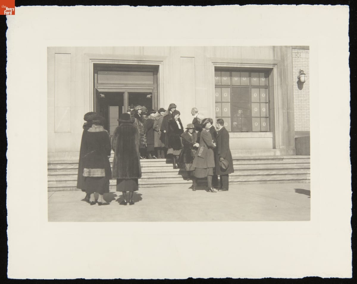 The Fords and Lelands at the Acquisition of Lincoln Motor Co. by Ford Motor Co., 1922