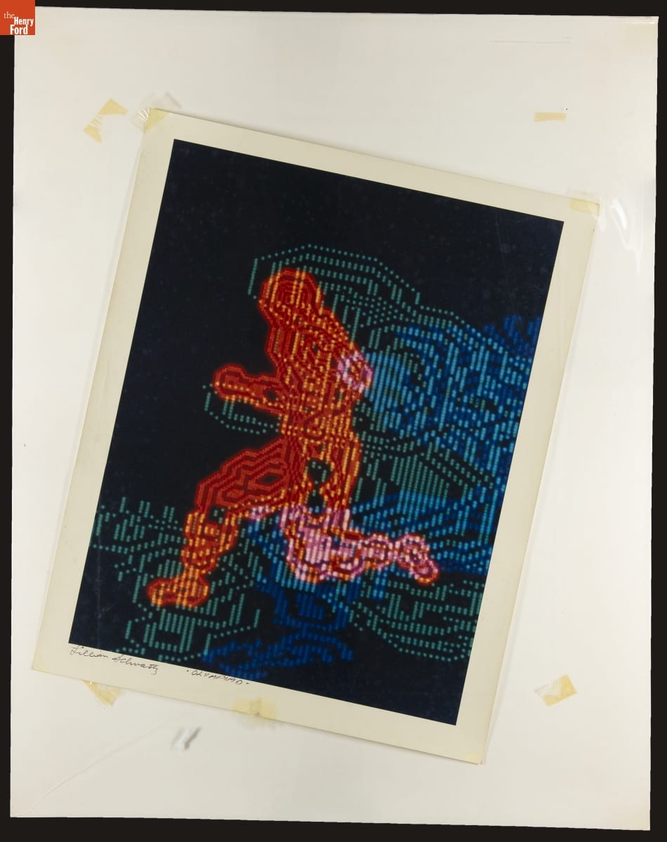 "Olympiad" by Lillian F. Schwartz