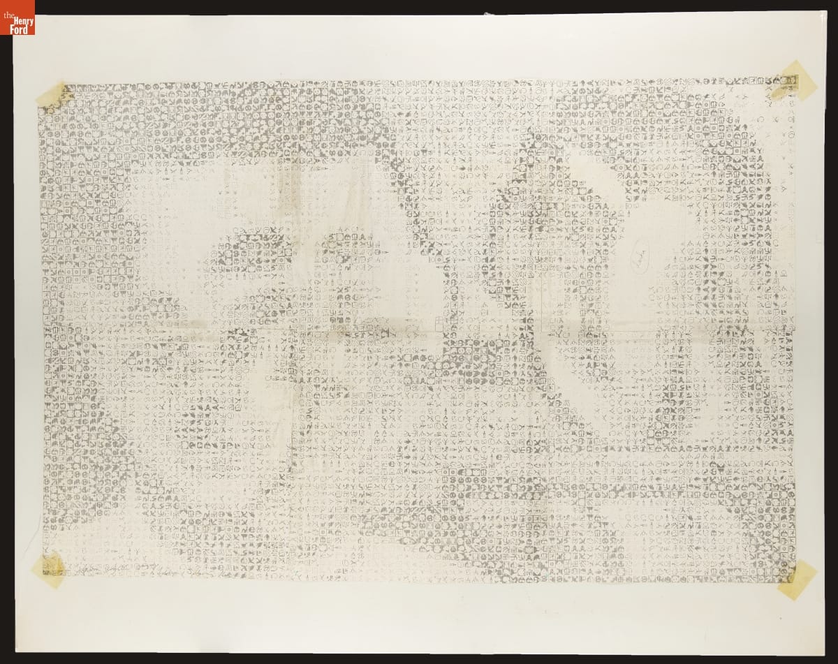 Print by Lillian F. Schwartz