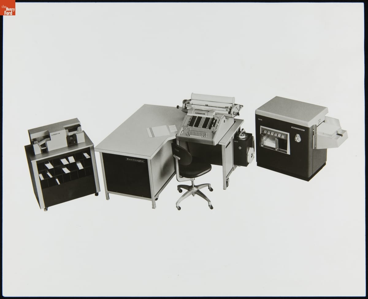 Group of Burroughs Equipment, 1960-1970
