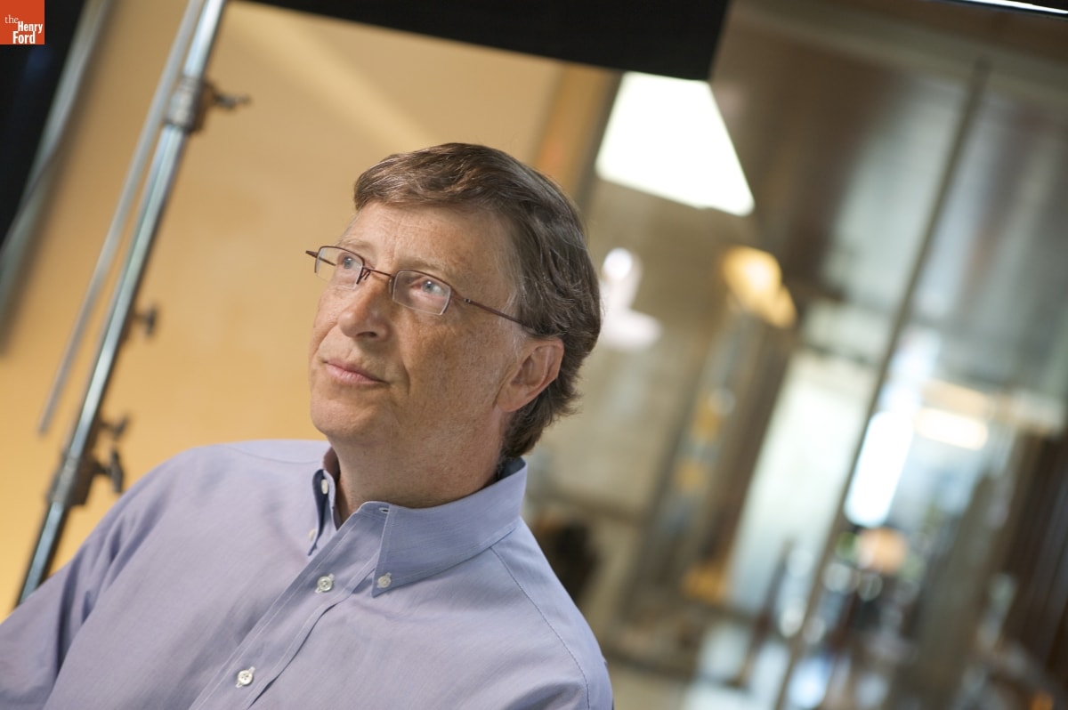 Oral History Interview with Bill Gates, 2009--Photographs--Digital Images--Item 3