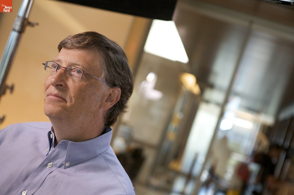 Oral History Interview with Bill Gates, 2009--Photographs--Digital Images--Item 4