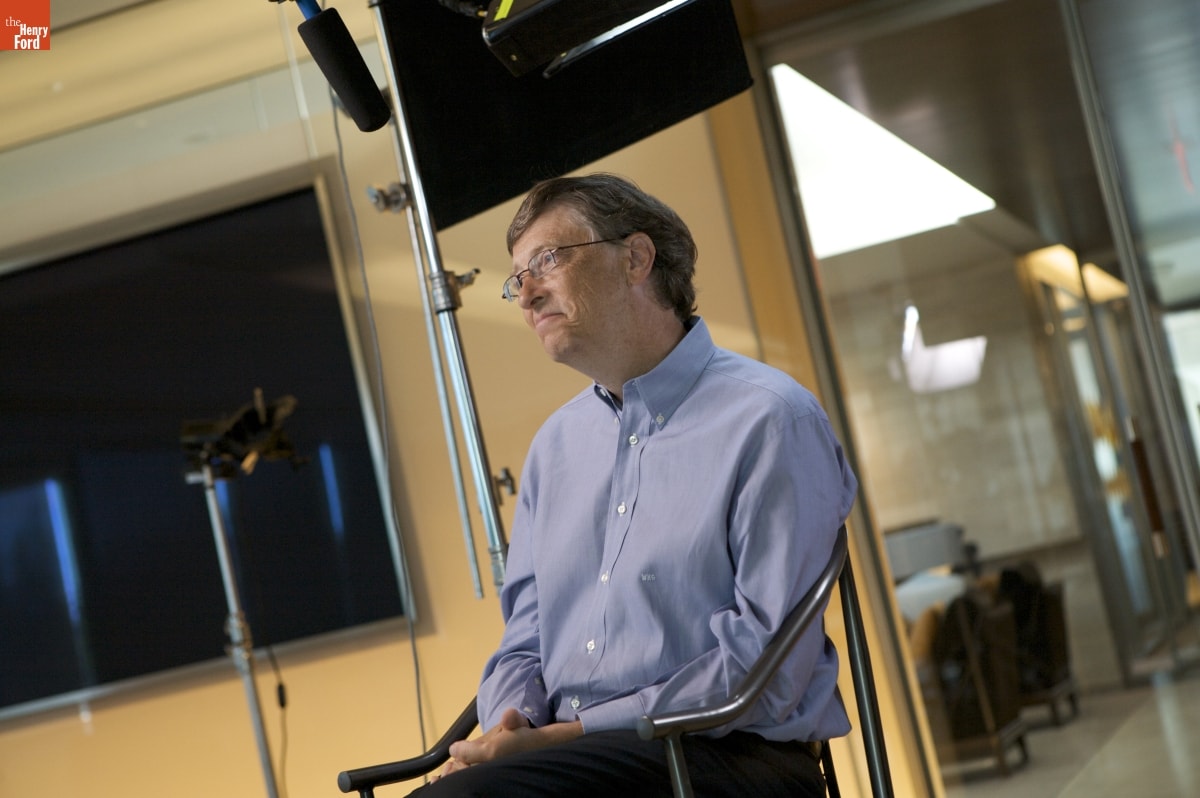 Oral History Interview with Bill Gates, 2009--Photographs--Digital Images--Item 6