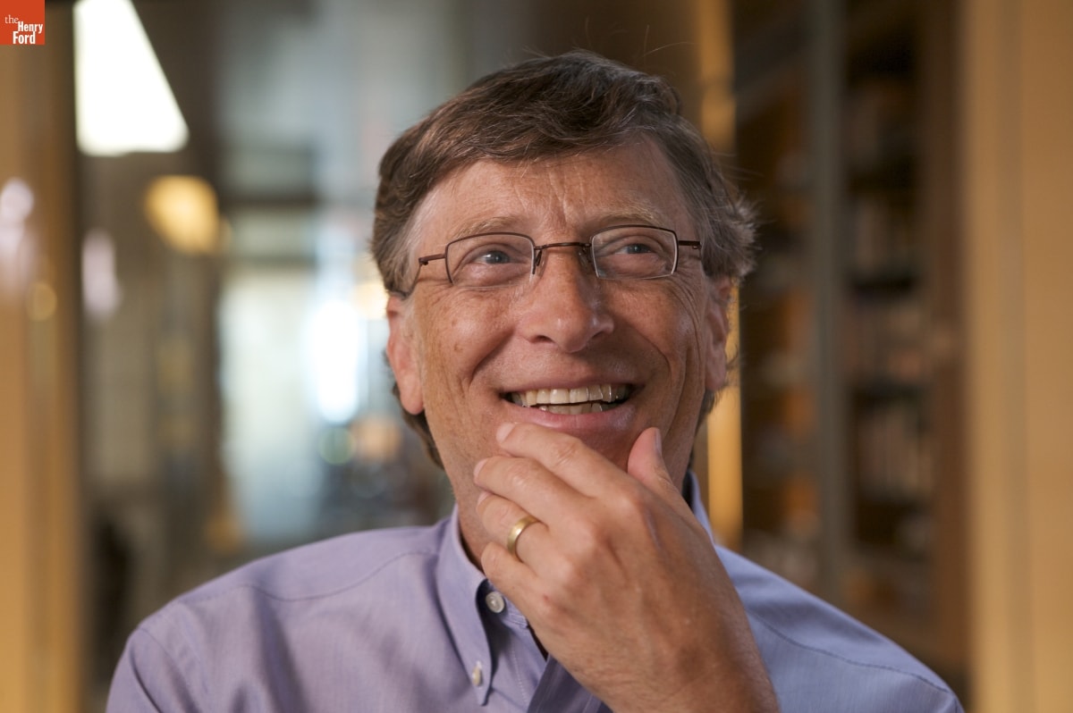 Oral History Interview with Bill Gates, 2009--Photographs--Digital Images--Item 27