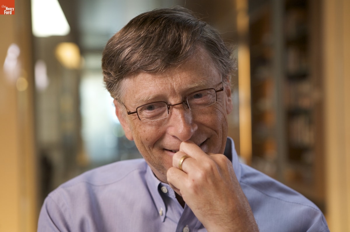 Oral History Interview with Bill Gates, 2009--Photographs--Digital Images--Item 30