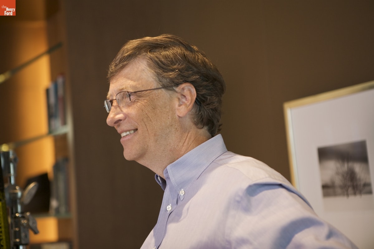Oral History Interview with Bill Gates, 2009--Photographs--Digital Images--Item 37