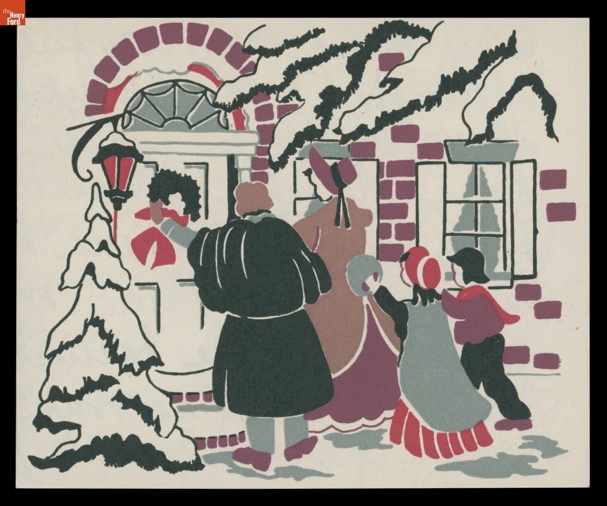 Christmas Card, "Joy be Yours at Christmas," 1948