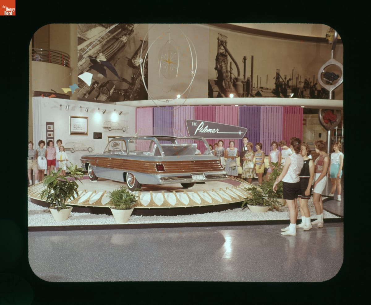 The Mobile Designed by Malcolm Moran Suspended inside the Ford Rotunda Entrance, 1961