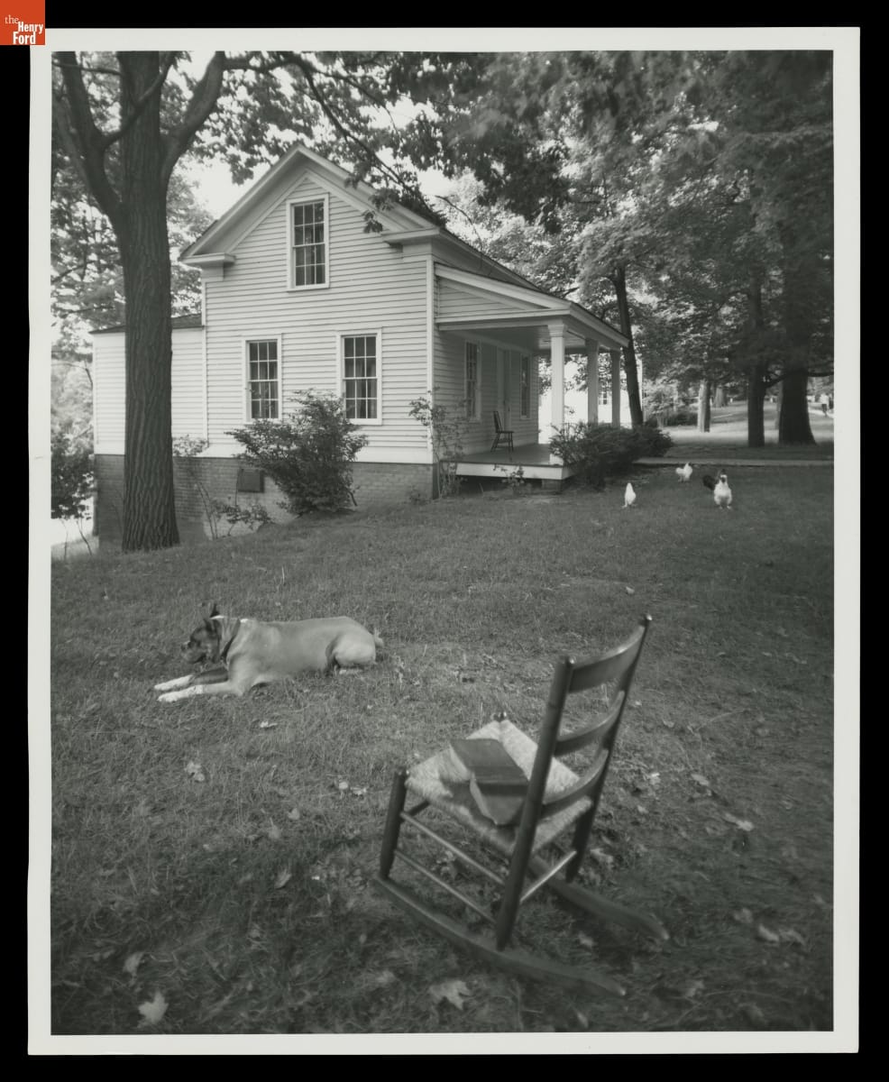 Chapman Family Home in Greenfield Village, 1963