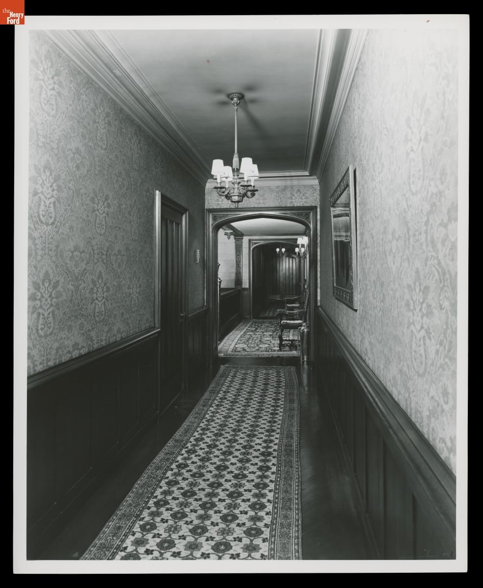 Interior View of Fair Lane, Dearborn, Michigan, April 1951