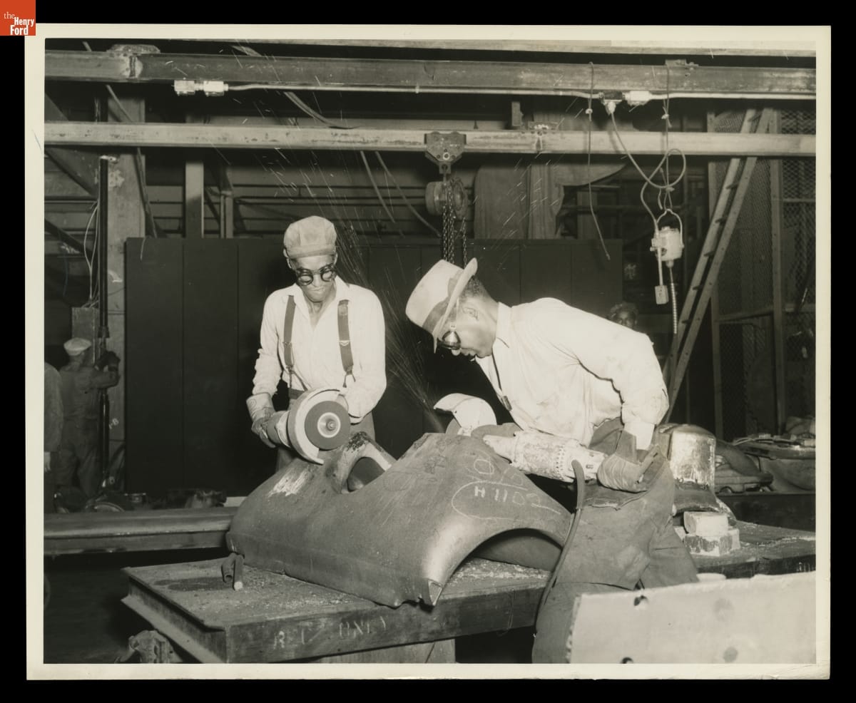 Manufacturing M4 Medium Tank Parts at Ford Motor Company Highland Park Plant, August 1942
