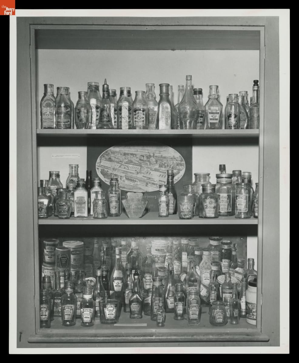 H.J. Heinz Company Products Exhibited inside Heinz House in Greenfield Village, 1969