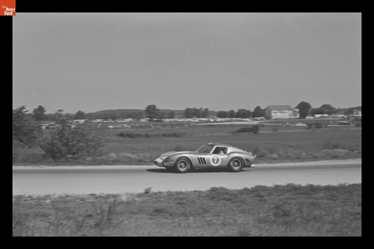 Ferrari 250 GTO Driven by Augie Pabst and Roger Penske in the Road America 500 Race, September 1963