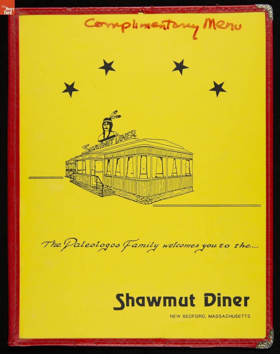 Shawmut Diner Menu
