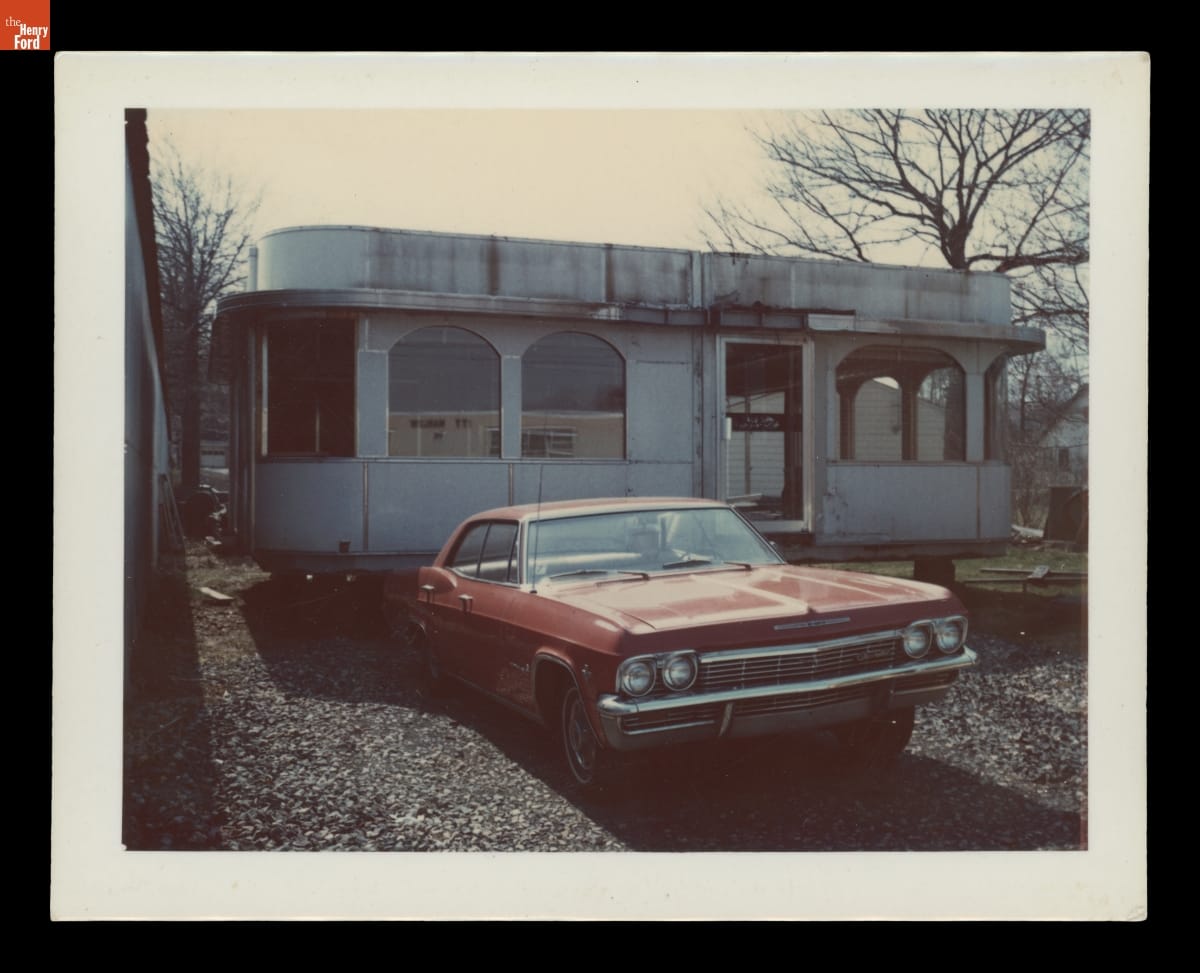 Diner in Storage at the Erfed Corporation Factory, Rutherford, New Jersey