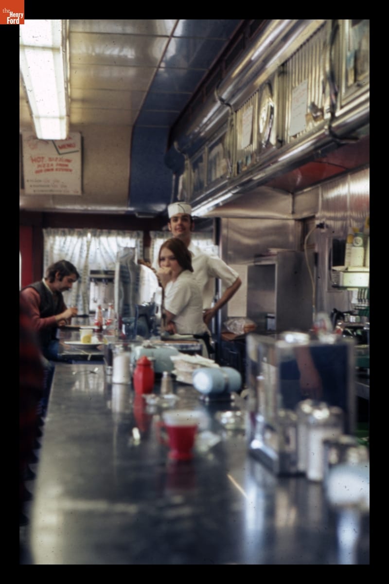 Collin's Diner, North Canaan, Connecticut, 1972