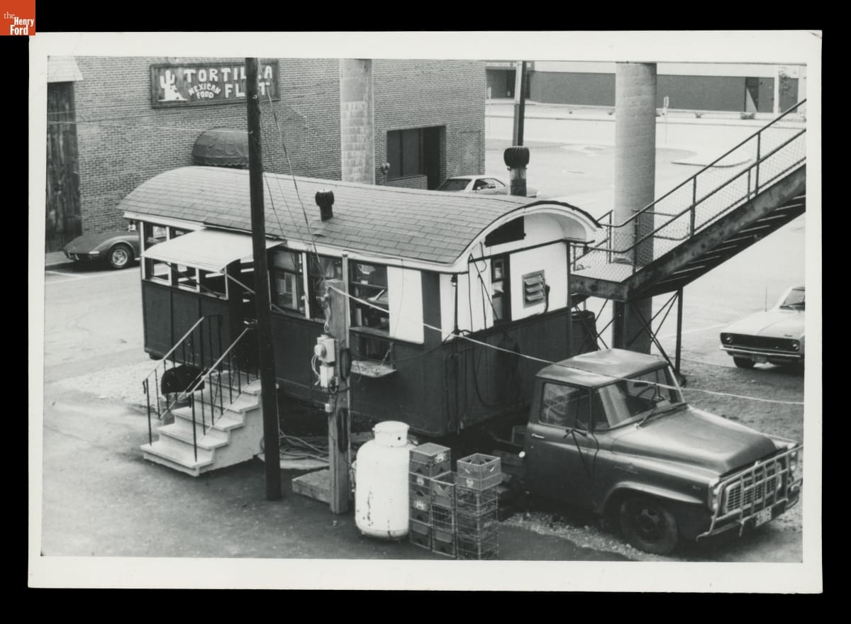 Gilley's Lunch Wagon, a Truck-Mounted Portable Lunch Car, Portsmouth, New Hampshire, 1974