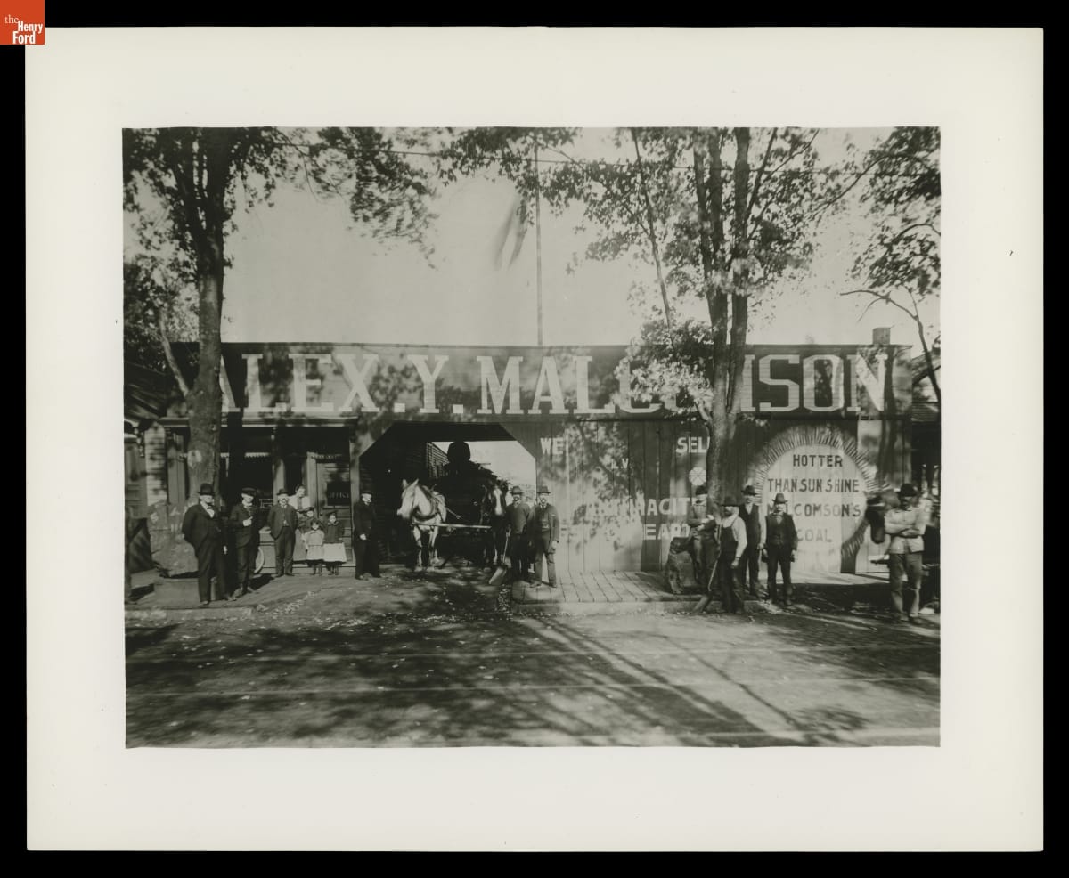 Malcomson Coal Company Office, circa 1896
