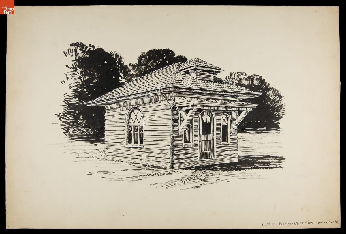Luther Burbank Garden Office in Greenfield Village, circa 1934