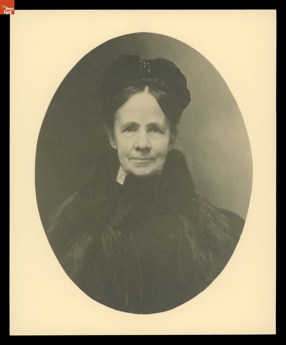 Portrait of Martha Bench Bryant (Mother of Clara Bryant Ford), circa 1900