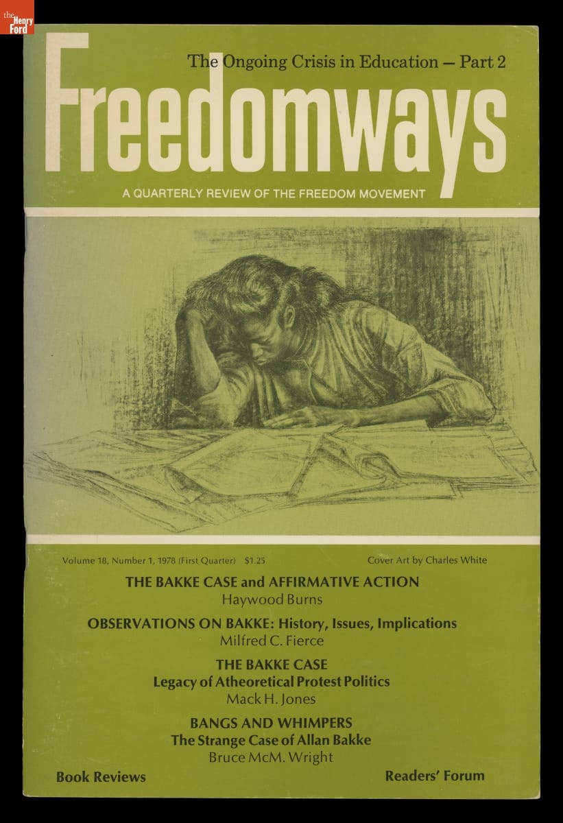 "Freedomways," Vol. 18, No. 1, First Quarter, 1978