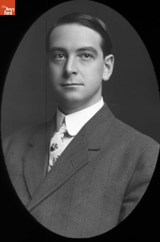 Portrait of a Man Associated with New York to Paris Race, circa 1909