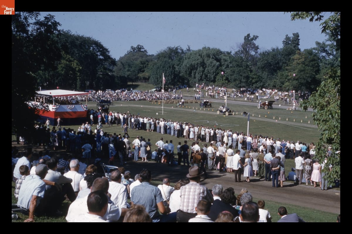 Old Car Festival in Greenfield Village, September 1960