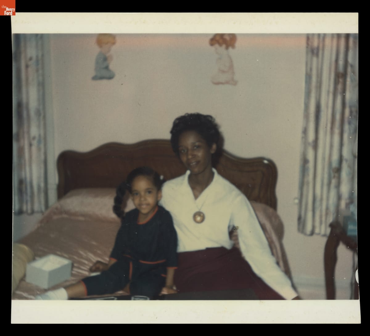 Jawana Jackson (left) in Her Bedroom inside the Jackson Home, Selma, Alabama