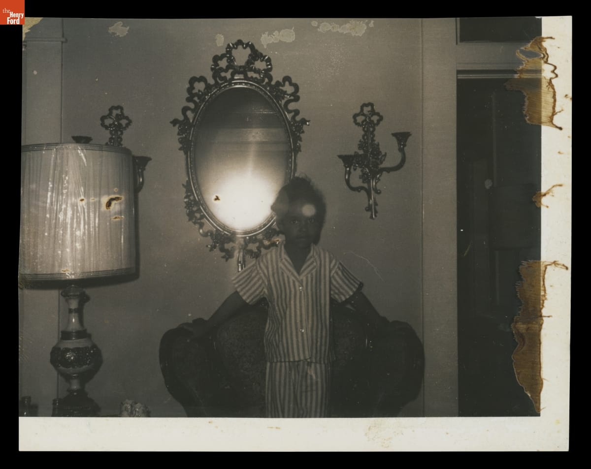 Jawana Jackson in the Living Room of Jackson Home, Selma, Alabama