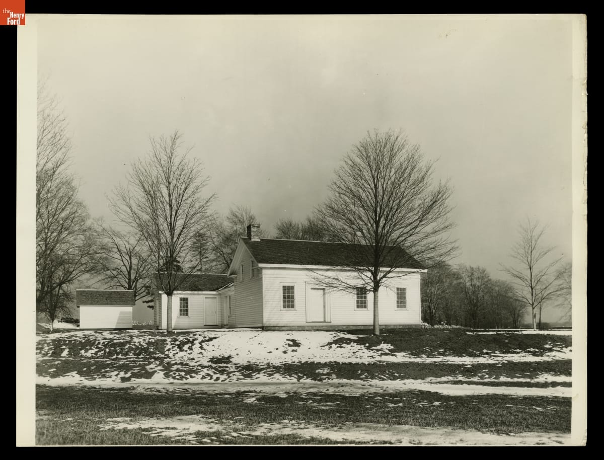 Edison Homestead in Greenfield Village, February 1934