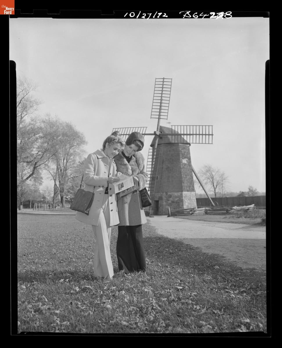 Actress Jane Powell and Family Visit Greenfield Village, October 1972