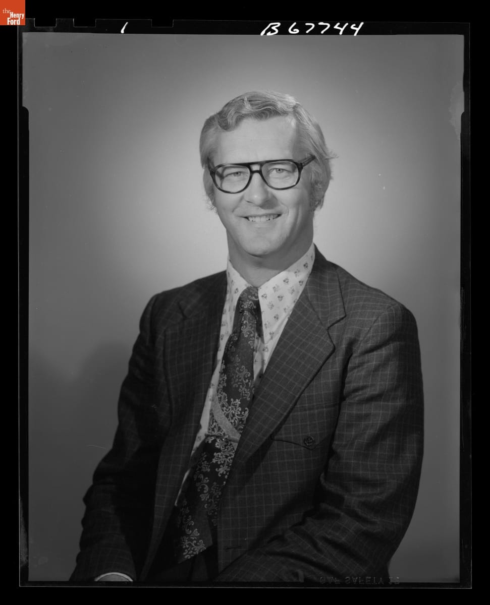 Portrait of Kenneth Schwartz, Transportation Services, 1974