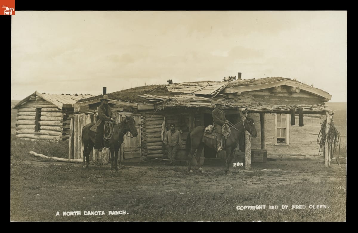 "A North Dakota Ranch," Copyright 1911