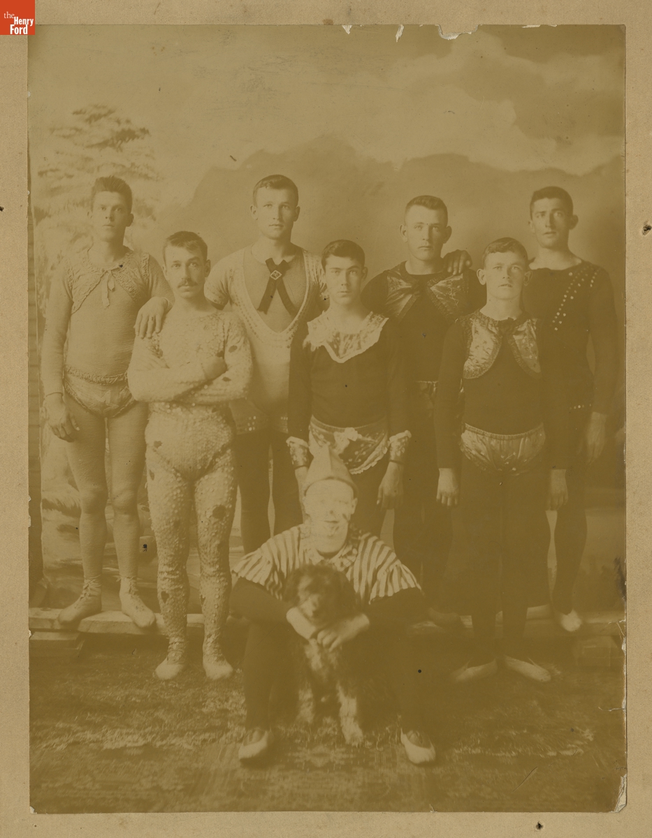 Performers from Mat Wixom's Great Show, 1891-1893