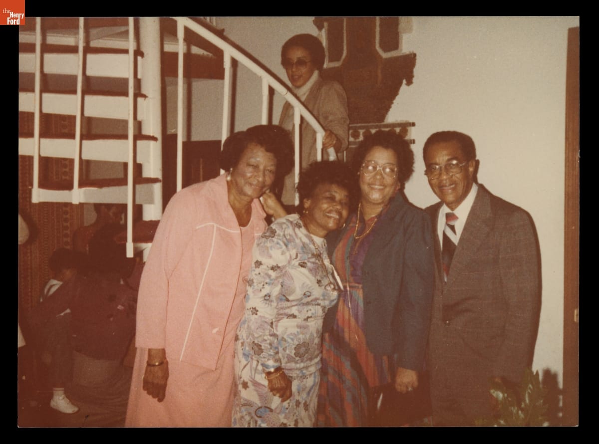 Matilda Olds, Marie Foster, Richie Jean Jackson and Sullivan Jackson