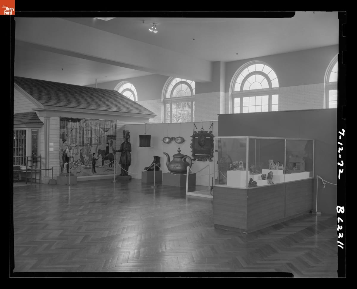 American Folk Art and Decoration Exhibit in Henry Ford Museum, July 1972