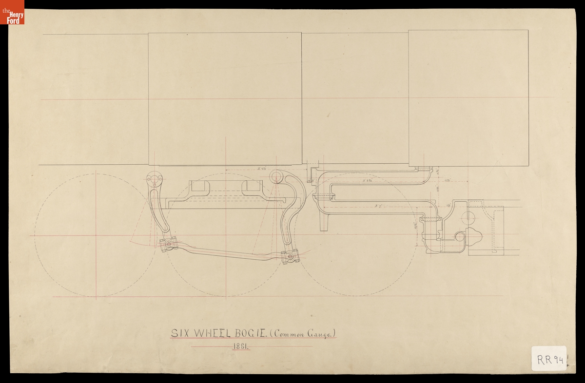 Six Wheel Bogie (Common Gauge), 1881