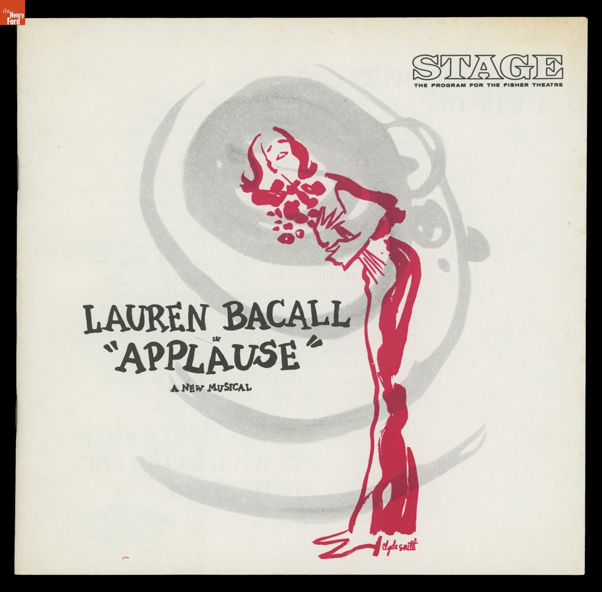 "Lauren Bacall in "Applause:" A New Musical," 1970