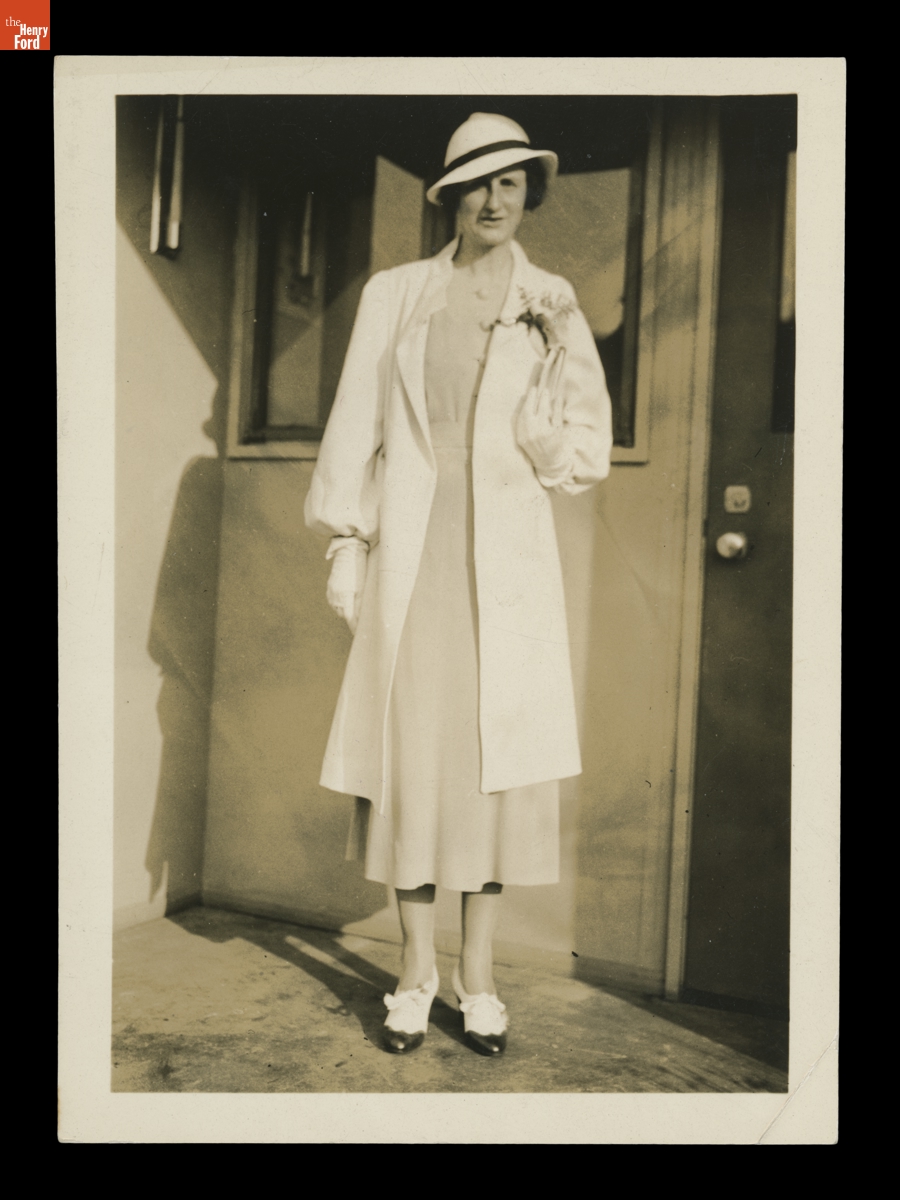 Woman in a Summer Outfit