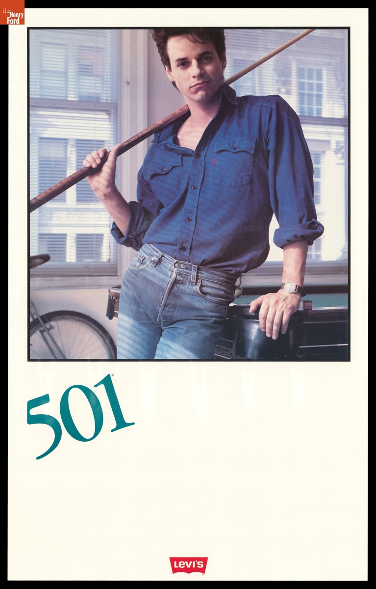 Levi's 501 Jeans Advertisement, circa 1980