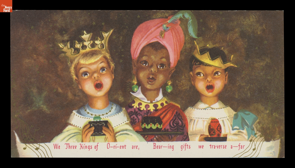 "We Three Kings of Orient Are, Bearing Gifts We Traverse A-Far," 1956