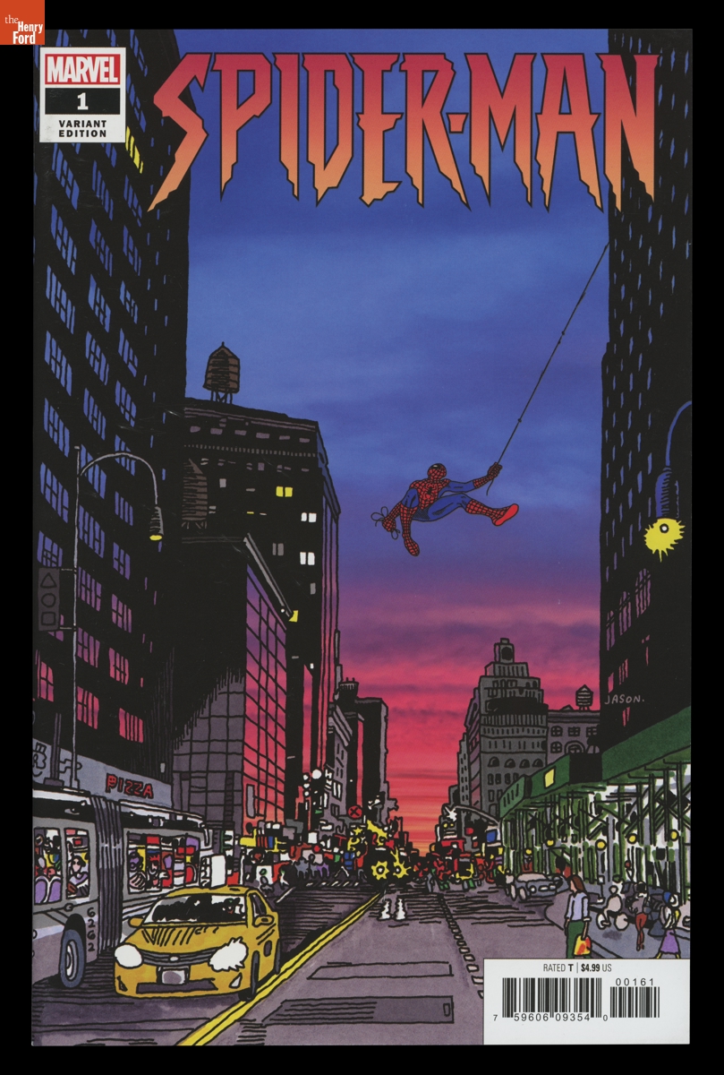 "Spider-Man," Issue #1 with Variant Cover by Jason Polan, 2019