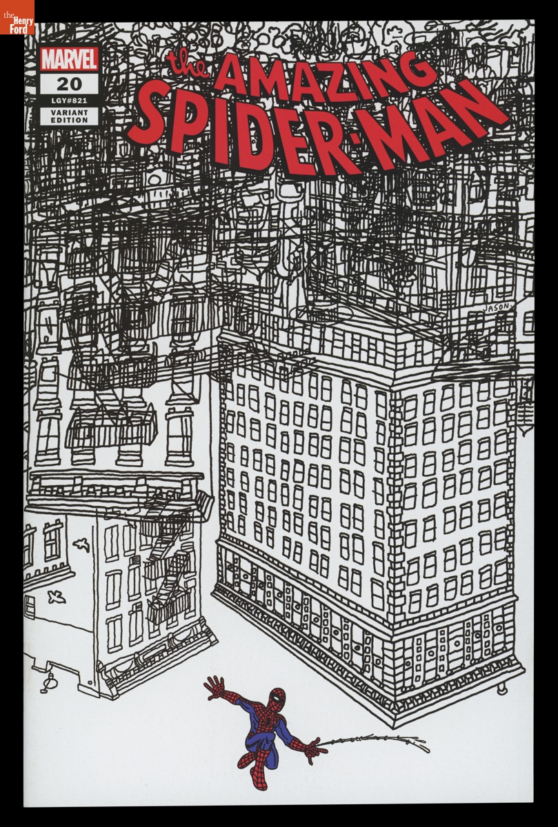 "The Amazing Spider-Man," Vol. 5, Issue #20 Variant Uniqlo Cover by Jason Polan, 2019